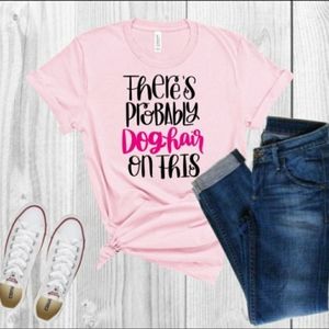 There's probably dog hair on this shirt
